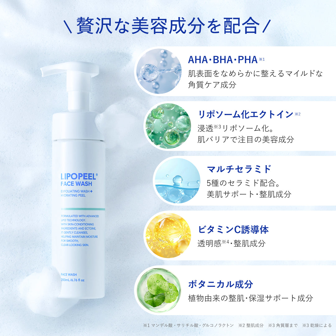 リポピール フェイスウォッシュ