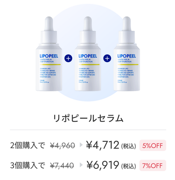 リポピール セラム まとめ商品割引